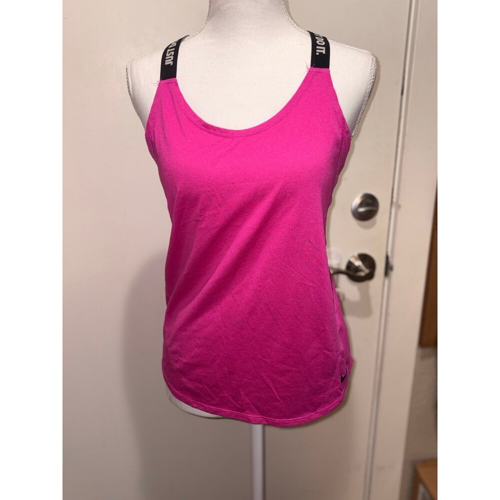 Nike‎ Pink Backless Tank with Adjustable Straps Small